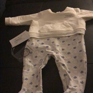 Authentic long sleeve Unisex Versace onesie